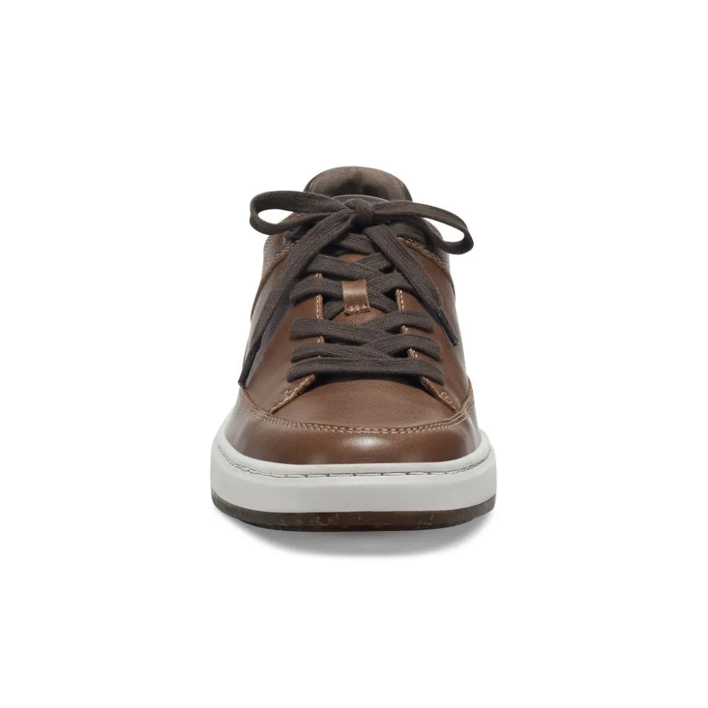 Acumen Cognac Leather Mens Earth Elements Sneakers