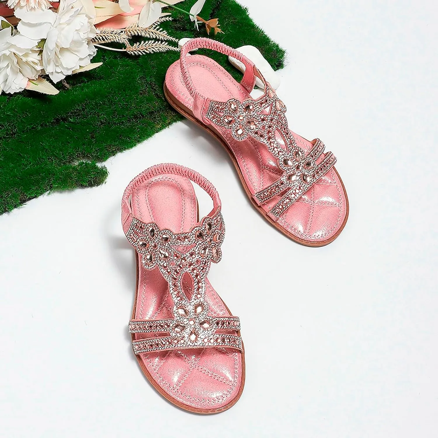 Adjustable Strap Orthopedic Sandals Women Arch Support Platform Wedge Summer Casual Shoes Comfortable Walking Outdoor Flip Flops Non Slip