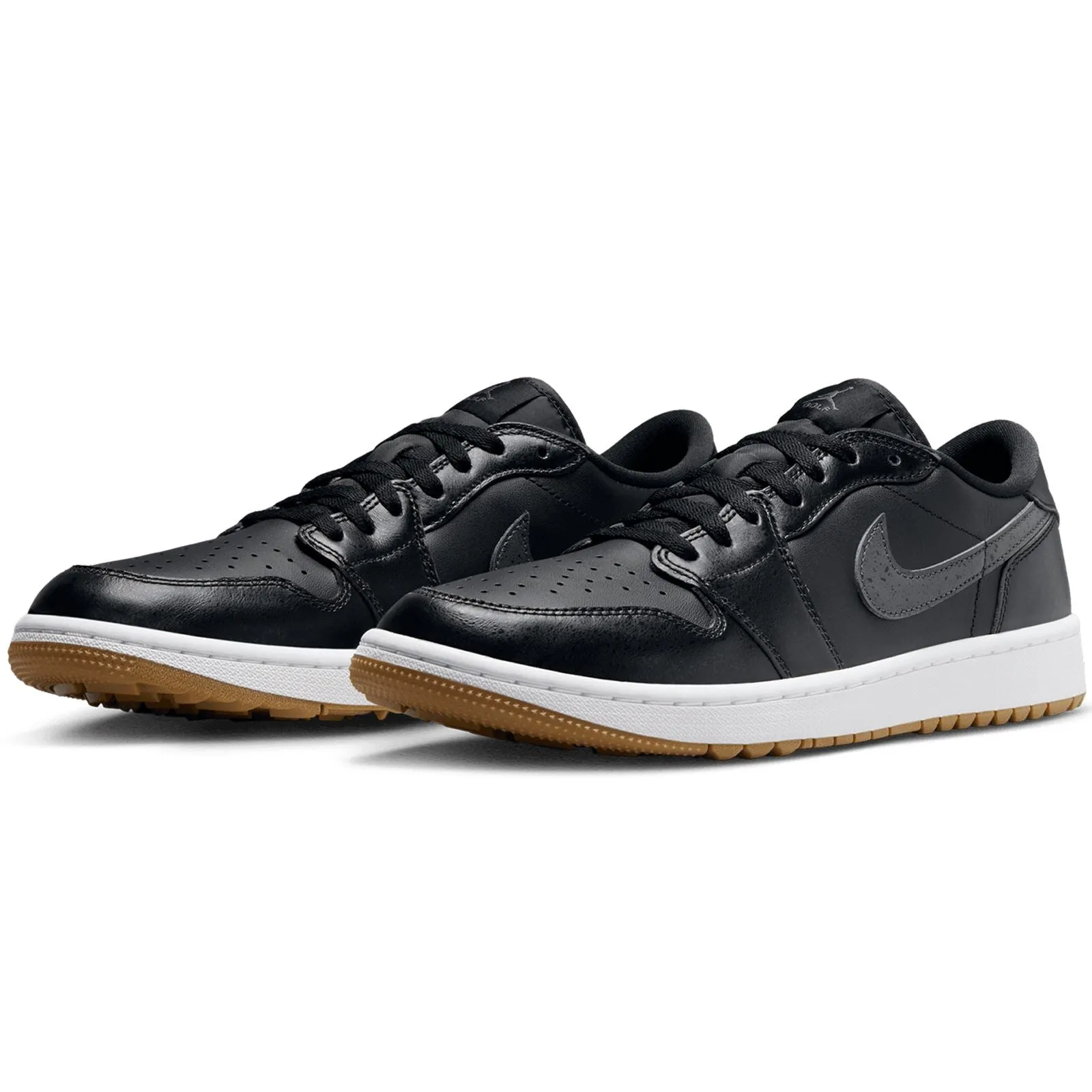 Air Jordan 1 Low G Black/Anthracite/Gum Med Brown/White - AW24