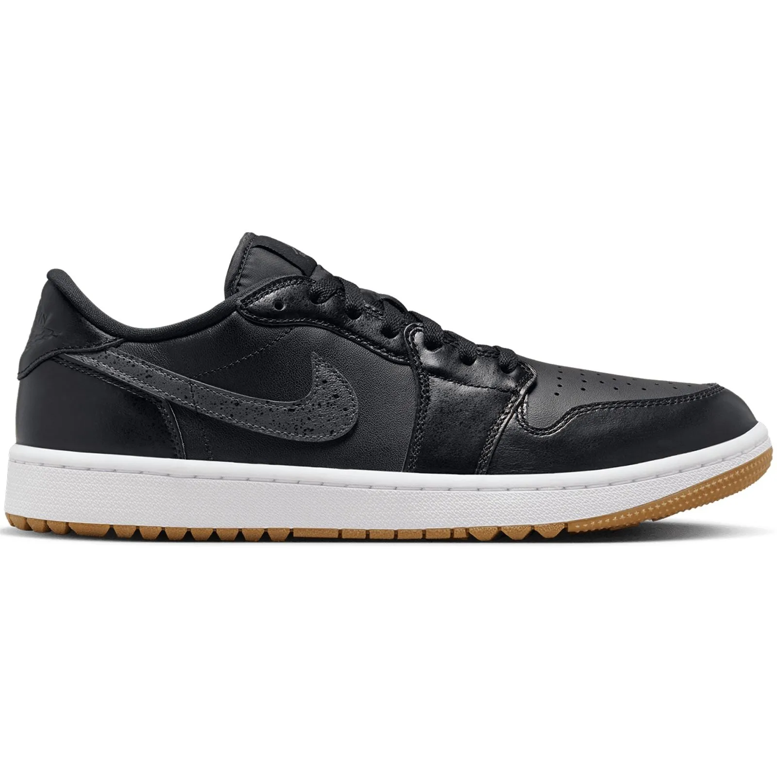 Air Jordan 1 Low G Black/Anthracite/Gum Med Brown/White - AW24