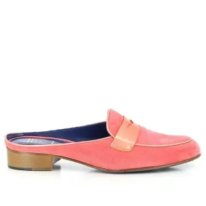 Amalfi Brio Coral Slide-On Loafers