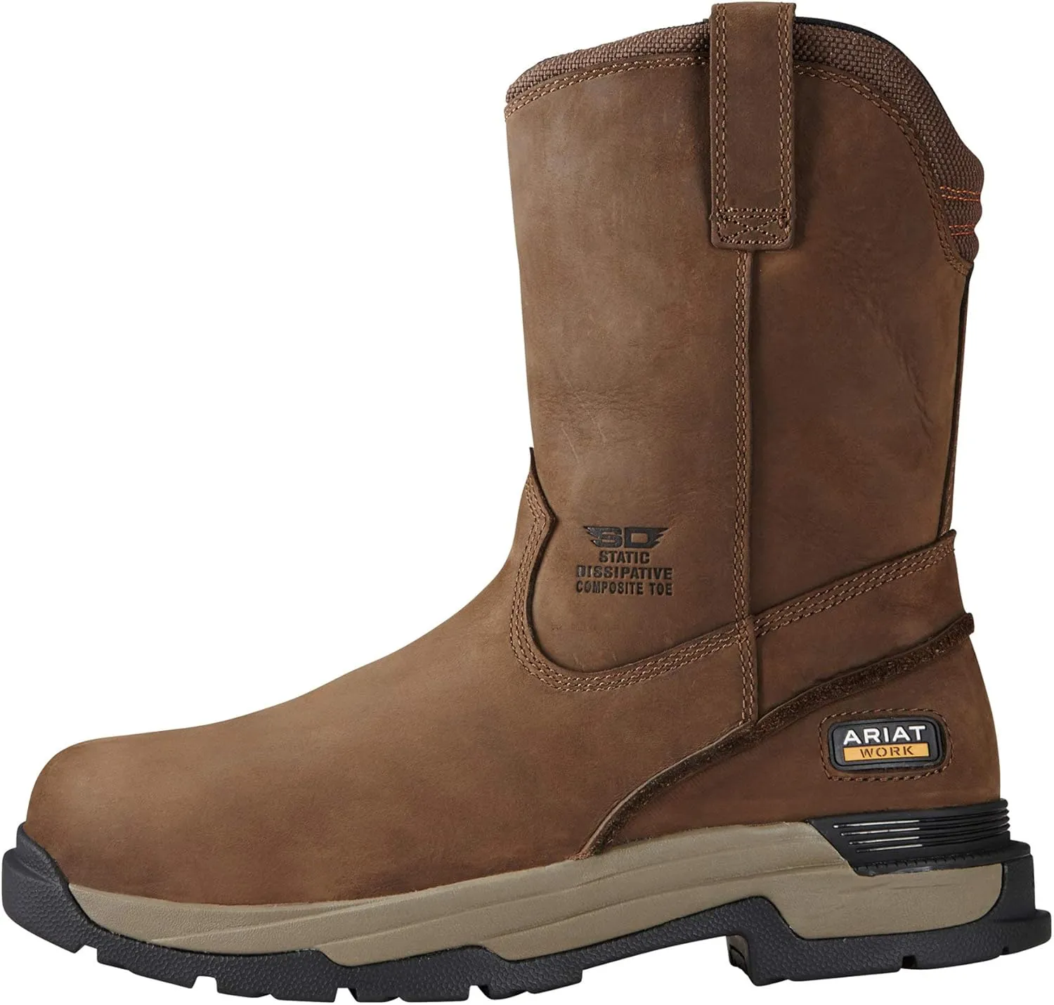 ARIAT Men's Mastergrip Pull-on Sd Composite Toe Work Boot