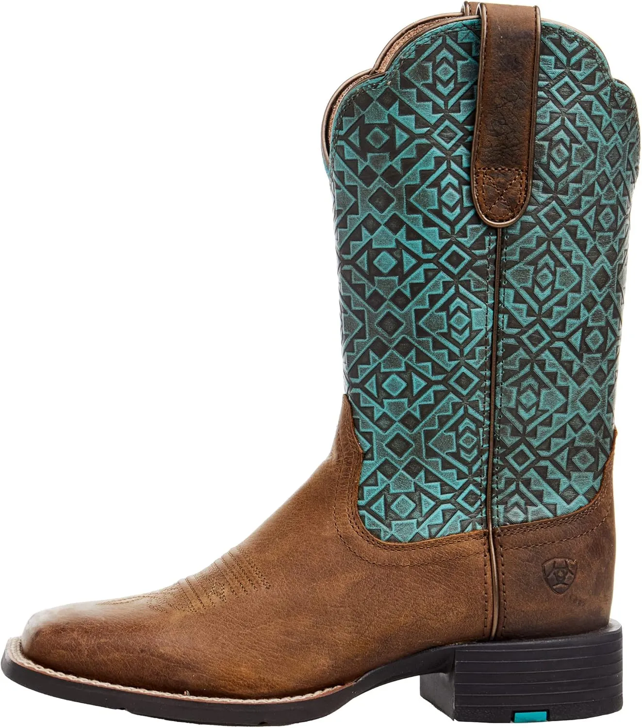Ariat Women's Round Up Wide Square Toe Western Boot