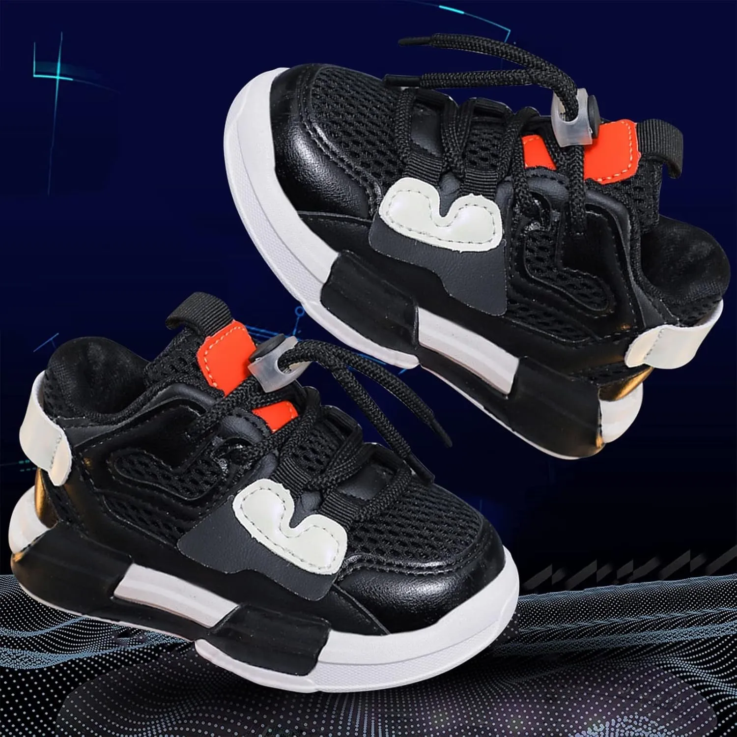 Baby Boy Girl Mesh Shoes Toddler Kids Lightweight Sneakers Non Slip Infant Slip On Softy Sole First Walking Shoes