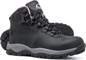 Brown Oak Womens Waterproof Lightweight Trekking Camping Backpacking Shoes Work Hiking Boots