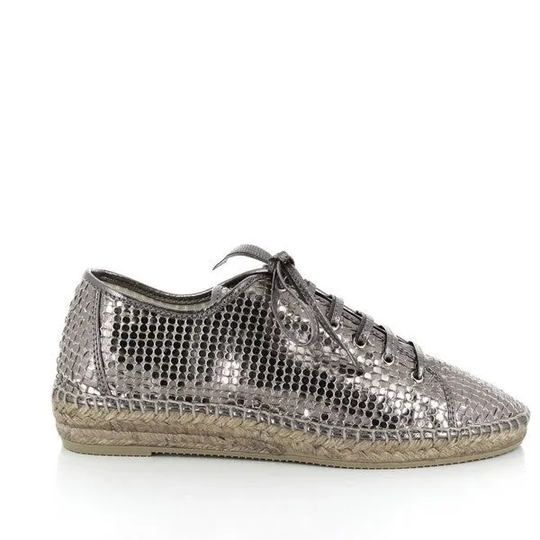Calzanor 1851 Silver Espadrilles