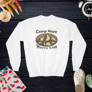 Camp More Youth Sweatshirt for Camping Trips