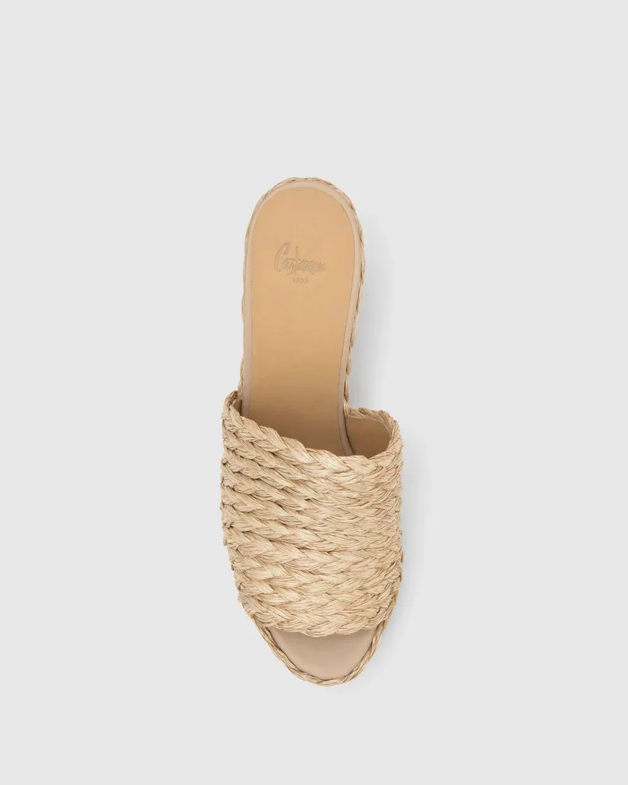 Castaner Jenna Clogs in Natural