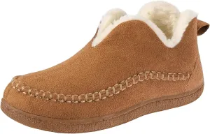 Cathalem Ankle Boots for Women Moccasin Slipper Ladies Warm Winter Indoor Outdoor House Shoes with Memory Foam