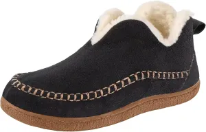 Cathalem Snow Boots for Women Winter Warm Booties Fur Lined Anti-Slip Ankle Boots Outdoor Slip On Booties Comfortable Warm Shoes