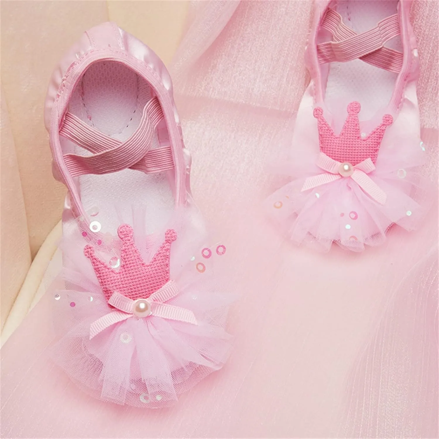 Children Shoes Dance Shoes Warm Dance Ballet Performance Indoor Shoes Yoga Dance Shoes Big Girls Shoes