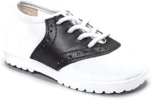 Childrens Saddle Shoe 4 Colors Available (Infant/Toddler) Adorable Black Navy Brown Pink Patent