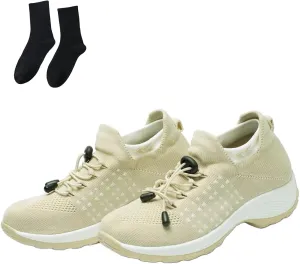 Comfort Wear Orthowear Shoes for Women, Comfortwear Ortho Stretch Cushion Shoes, Air Cushion Ortho Plantar Fasciitis Relief