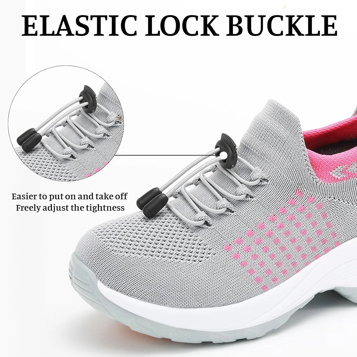 Comfort Wear Orthowear Shoes for Women Men Comfortwear Ortho Stretch Cushion Shoes Women Plantar Fasciitis Walking Shoe Slip On Trainers Comfortable Casual Ladies Athletic Sneakers Thick Bottom