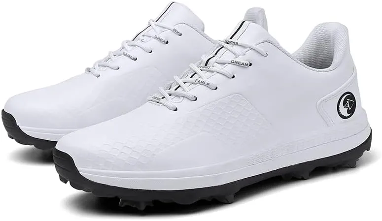 Comfortable Golf Shoes Men Spikeless Golf Shoes for Men Breathable Waterproof Golf Sport Training Sneakers