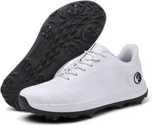 Comfortable Golf Shoes Men Spikeless Golf Shoes for Men Breathable Waterproof Golf Sport Training Sneakers