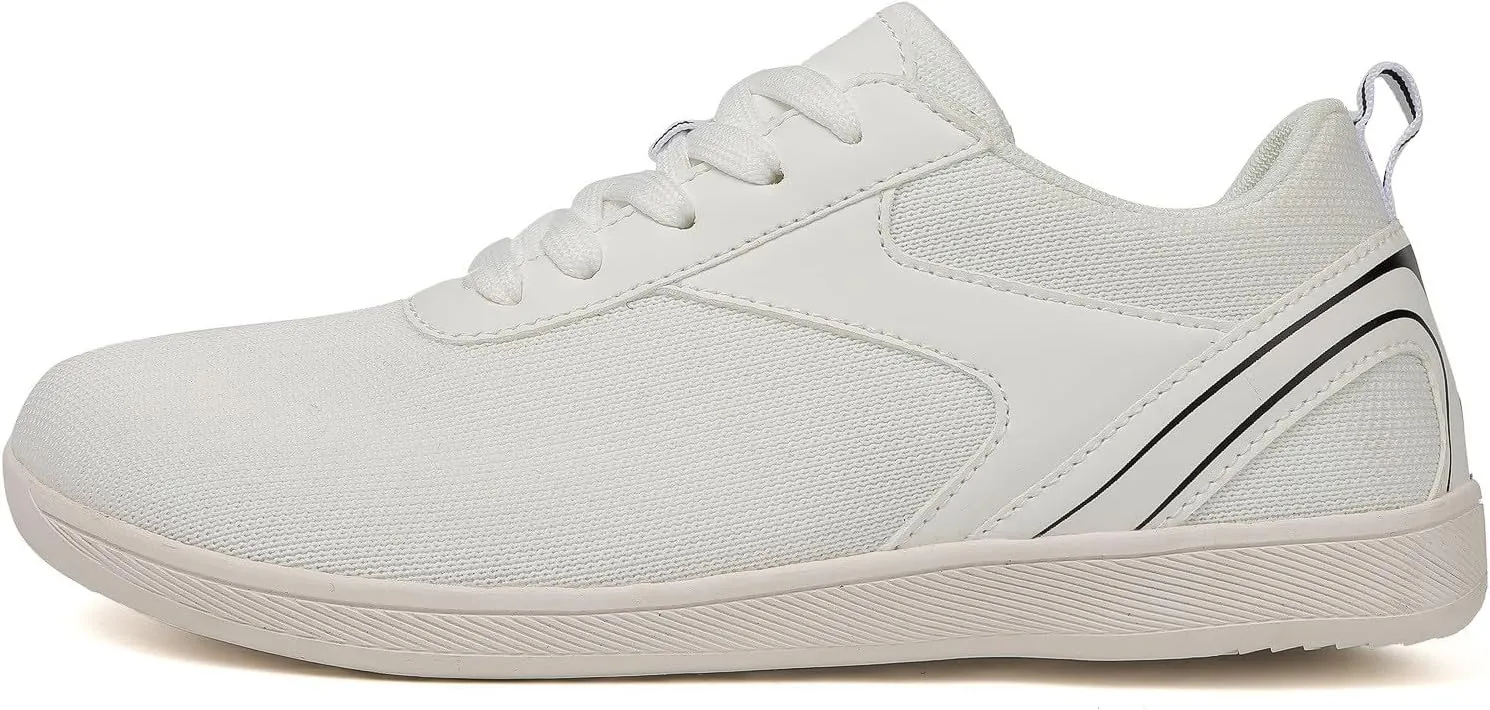 Couple Mesh Sports Casual Shoes Breathable Flat Bottom Lightweight Plus Size Comfortable Men's Dress Shoes Wide Width