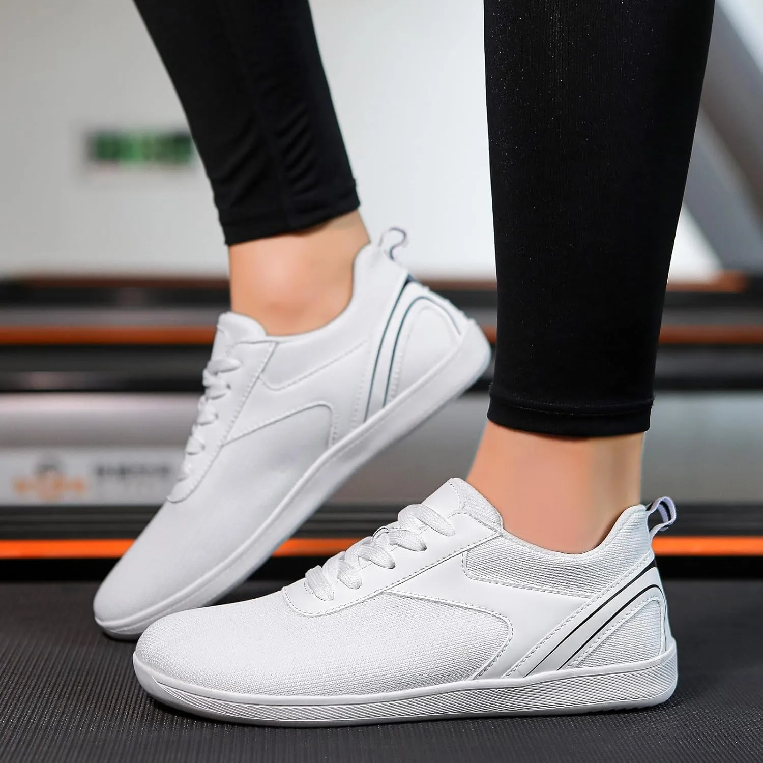 Couple Mesh Sports Casual Shoes Breathable Flat Bottom Lightweight Plus Size Comfortable Men's Dress Shoes Wide Width