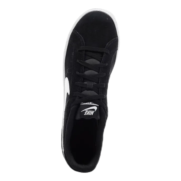 Court Royal Suede White/Black