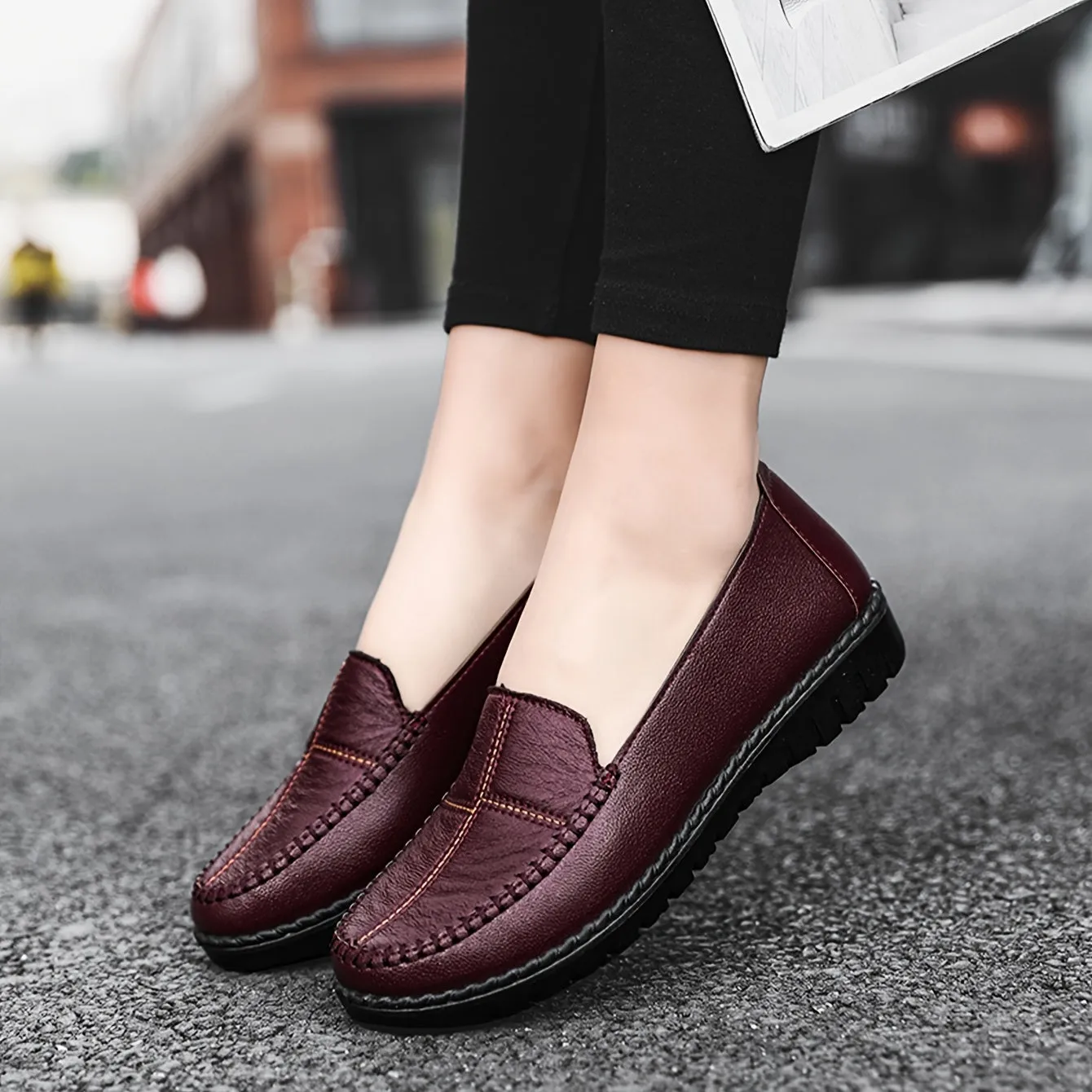 Dames slippers, zachte zool, antislip platte schoenen