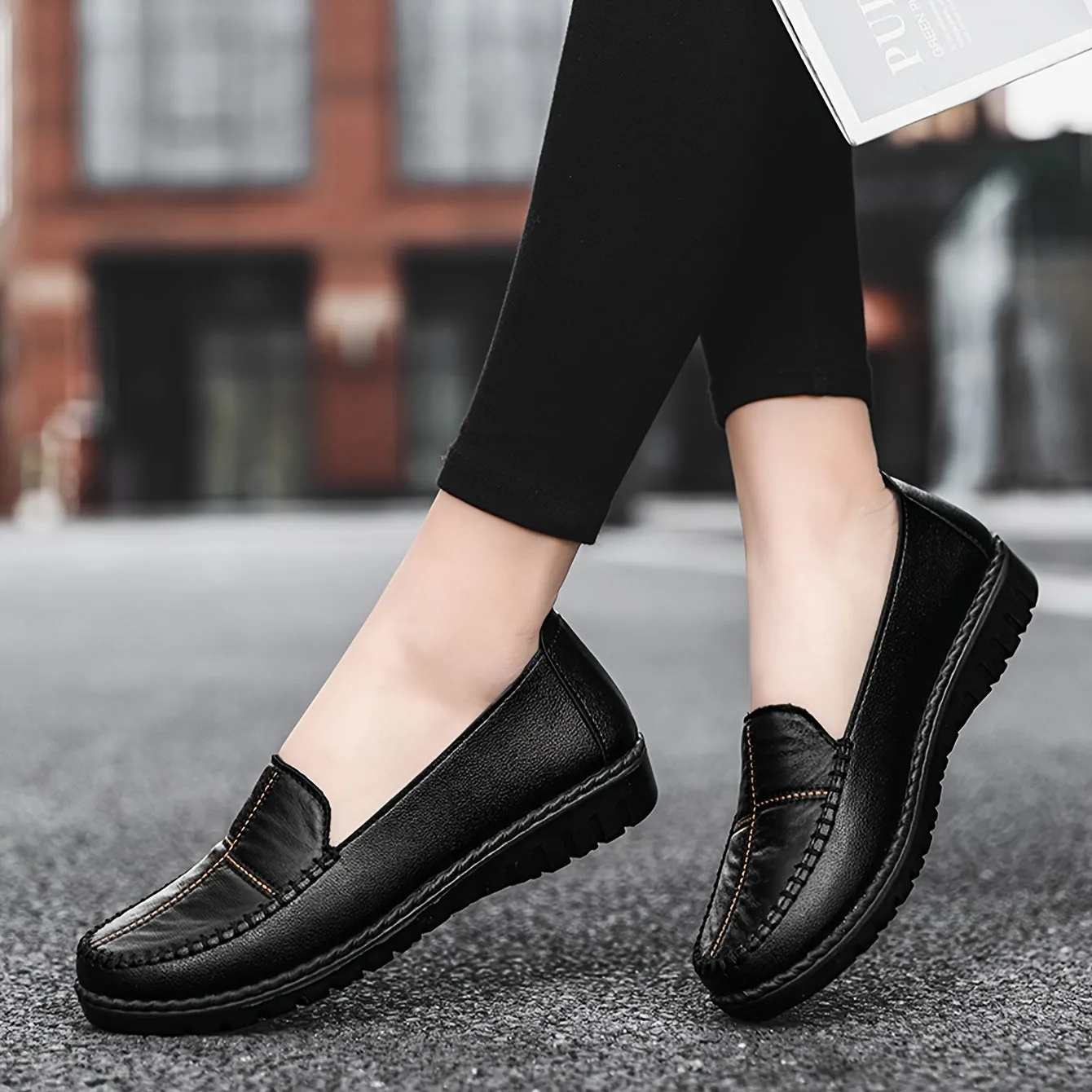 Dames slippers, zachte zool, antislip platte schoenen