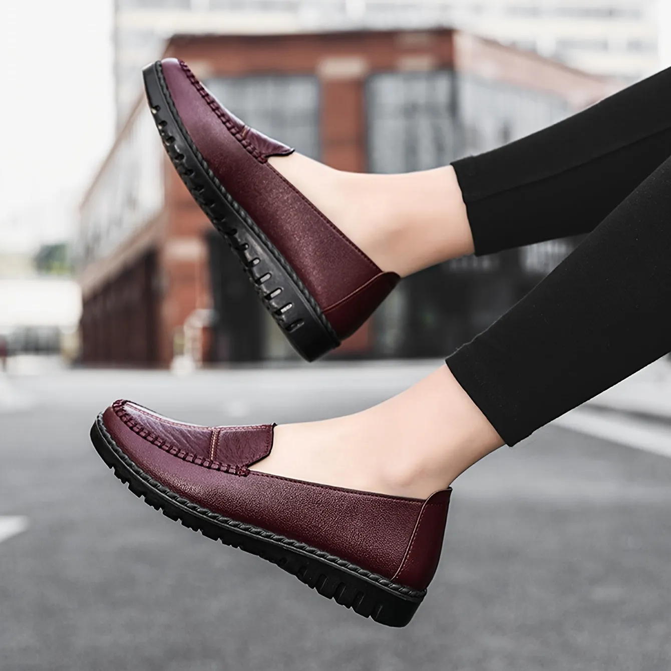 Dames slippers, zachte zool, antislip platte schoenen