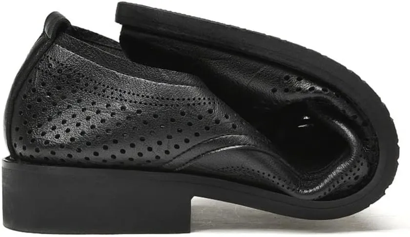 Dress Oxford for Men Lace Up Pointed Toe Derby Shoes Vegan Leather Block Heel Non Slip Low Top Rubber Sole Anti-Slip Classic