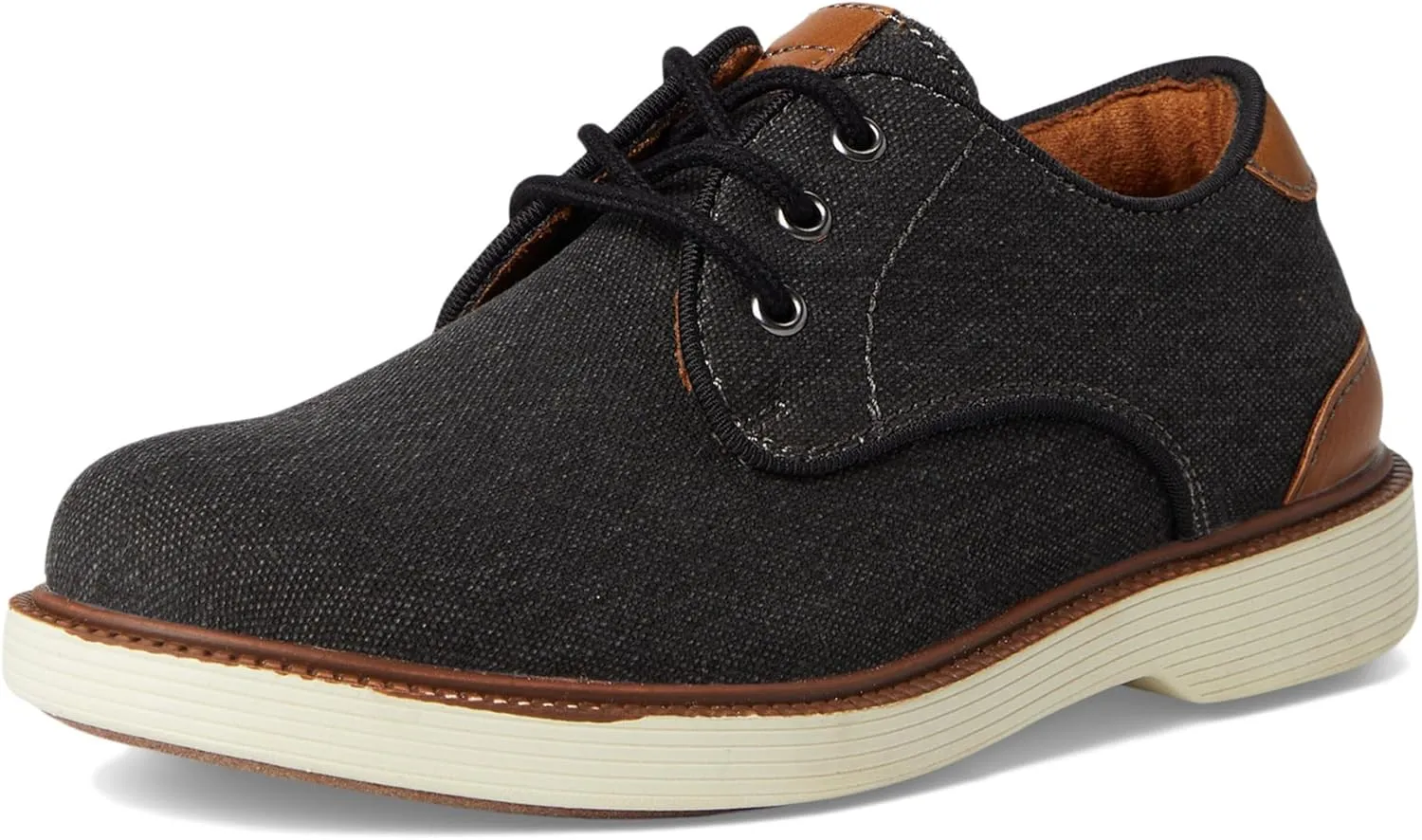 Florsheim Boy's Highland Canvas Plain Toe Oxford Jr. (Toddler/Little Kid/Big Kid)