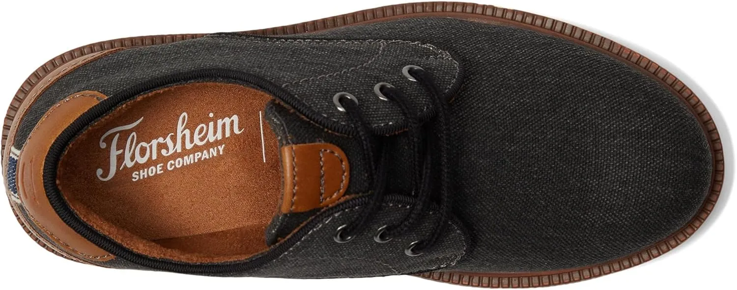Florsheim Boy's Highland Canvas Plain Toe Oxford Jr. (Toddler/Little Kid/Big Kid)