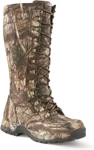 Guide Gear Men??s Nylon Rubber Snake Boots, Waterproof and Snake Proof Hunting Shoes