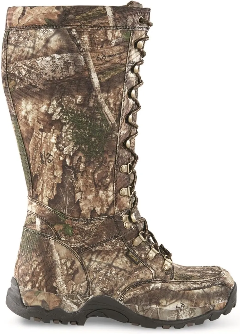 Guide Gear Men??s Nylon Rubber Snake Boots, Waterproof and Snake Proof Hunting Shoes