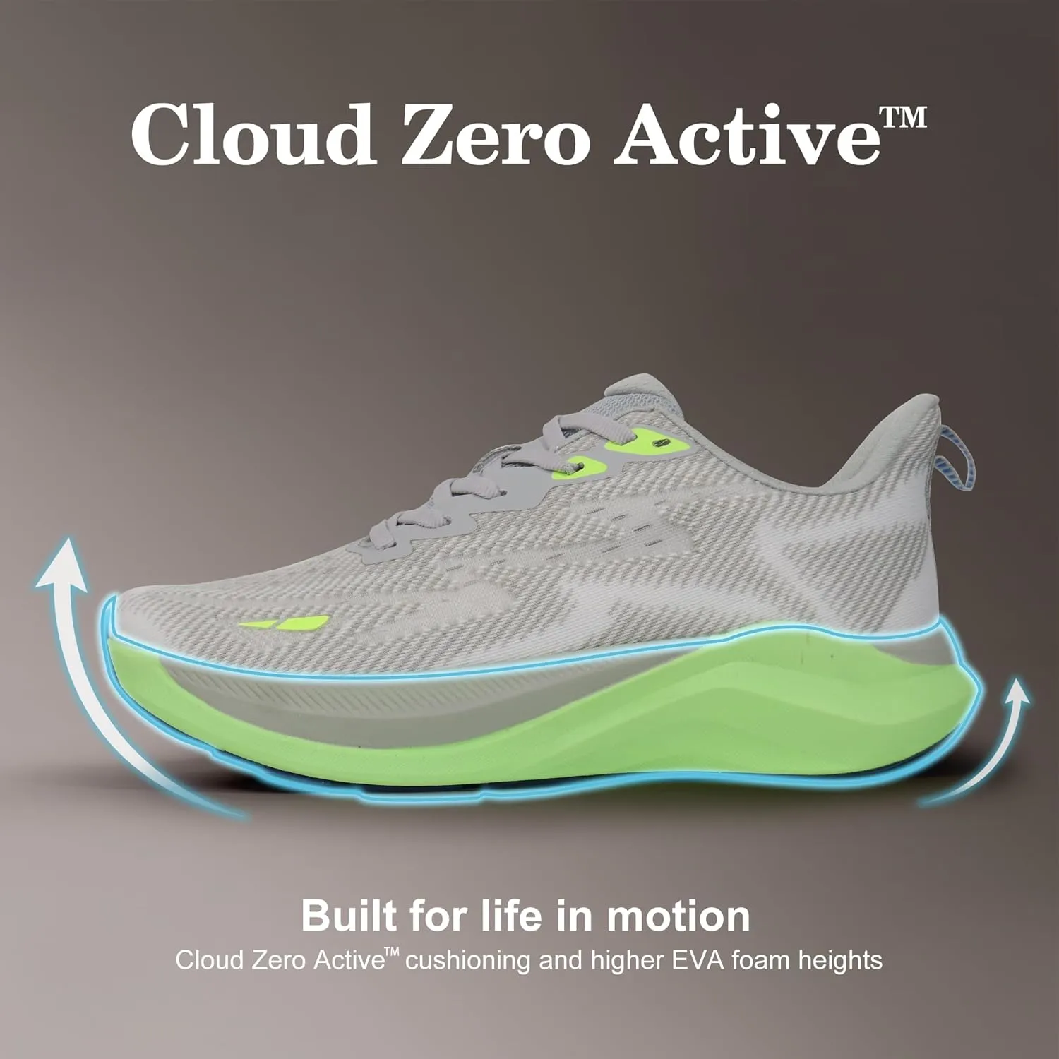 Hawkwell Men's Cloud Zero Active Nursing Shoes Cushion Breathable Tennis Walking Running Workout Shoes Non Slip Medical Work Sneakers