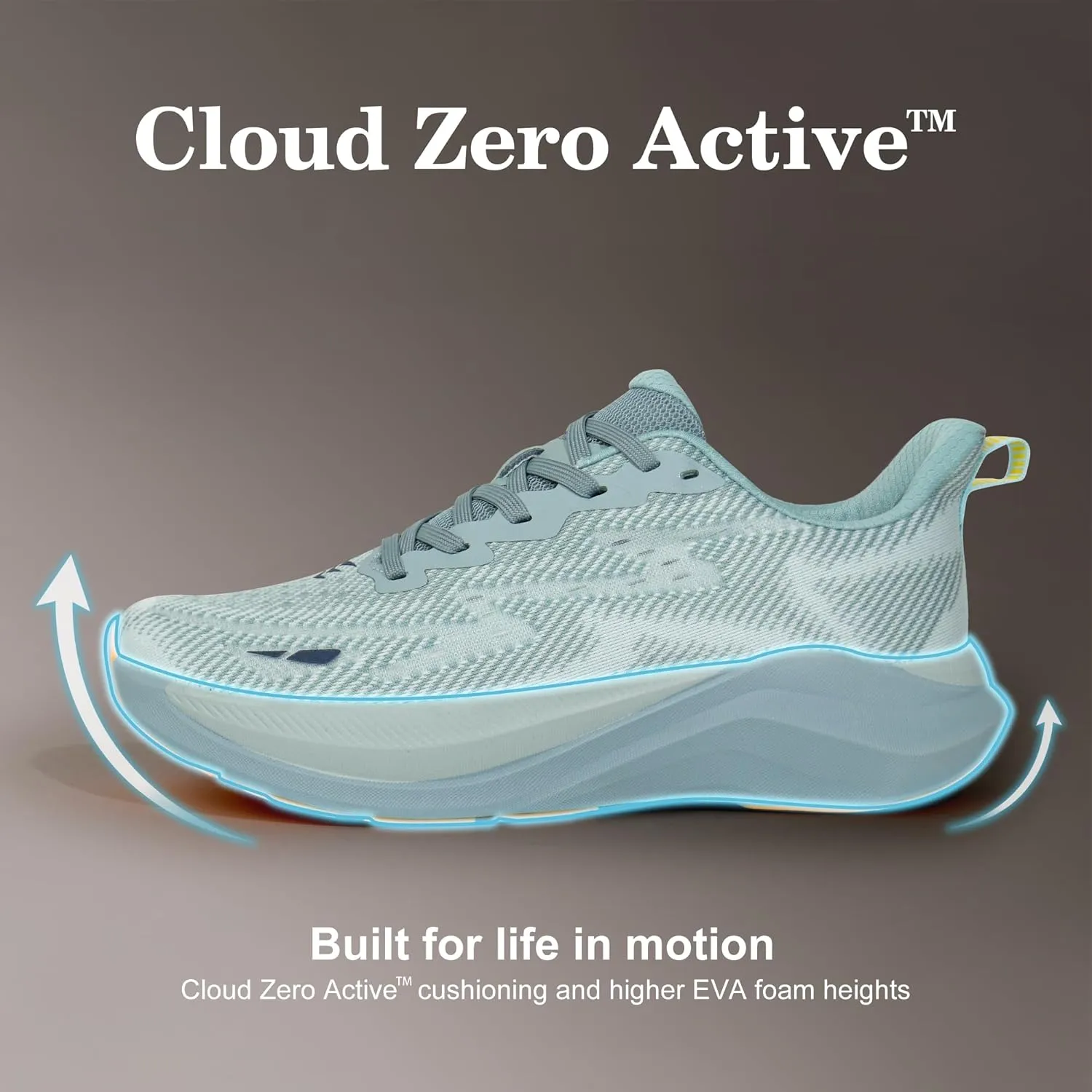 Hawkwell Men's Cloud Zero Active Nursing Shoes Cushion Breathable Tennis Walking Running Workout Shoes Non Slip Medical Work Sneakers