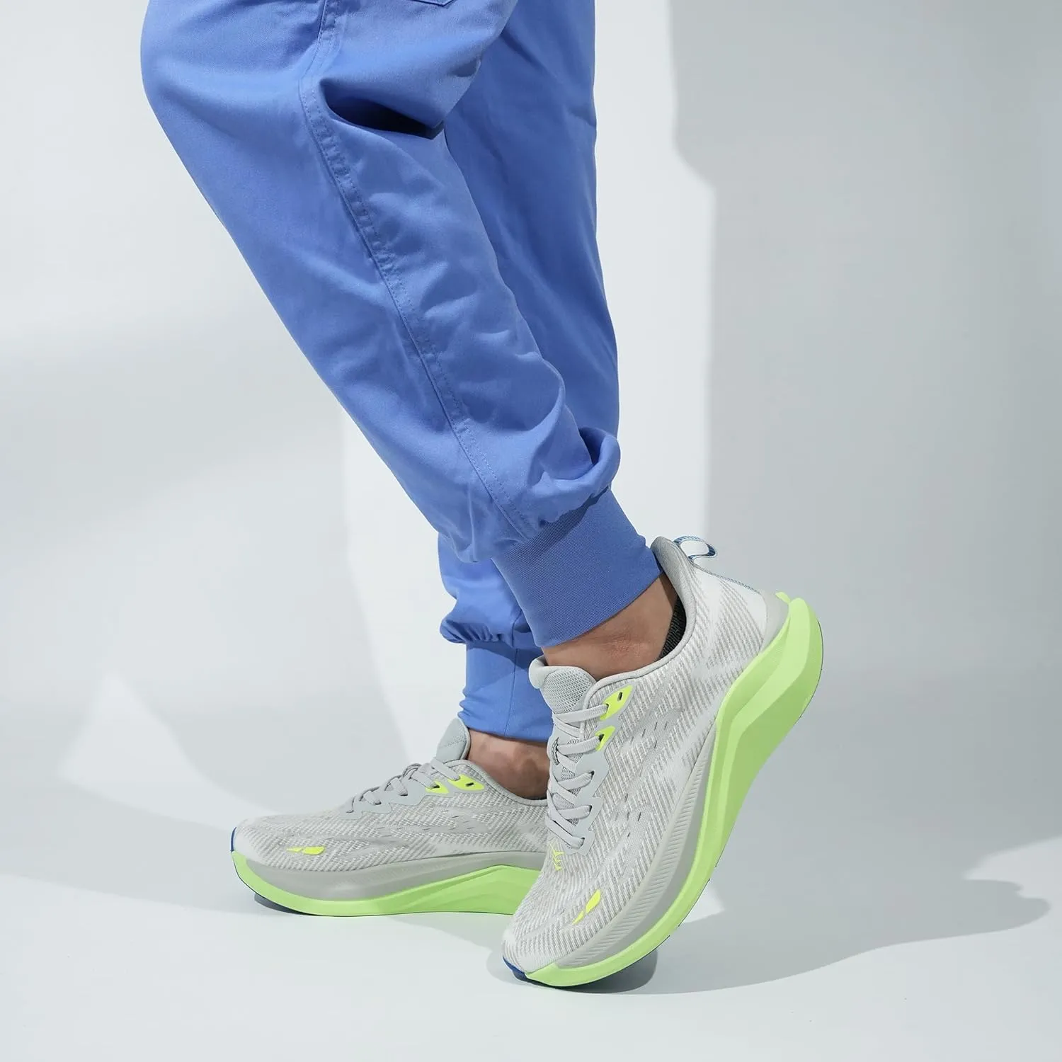 Hawkwell Men's Cloud Zero Active Nursing Shoes Cushion Breathable Tennis Walking Running Workout Shoes Non Slip Medical Work Sneakers