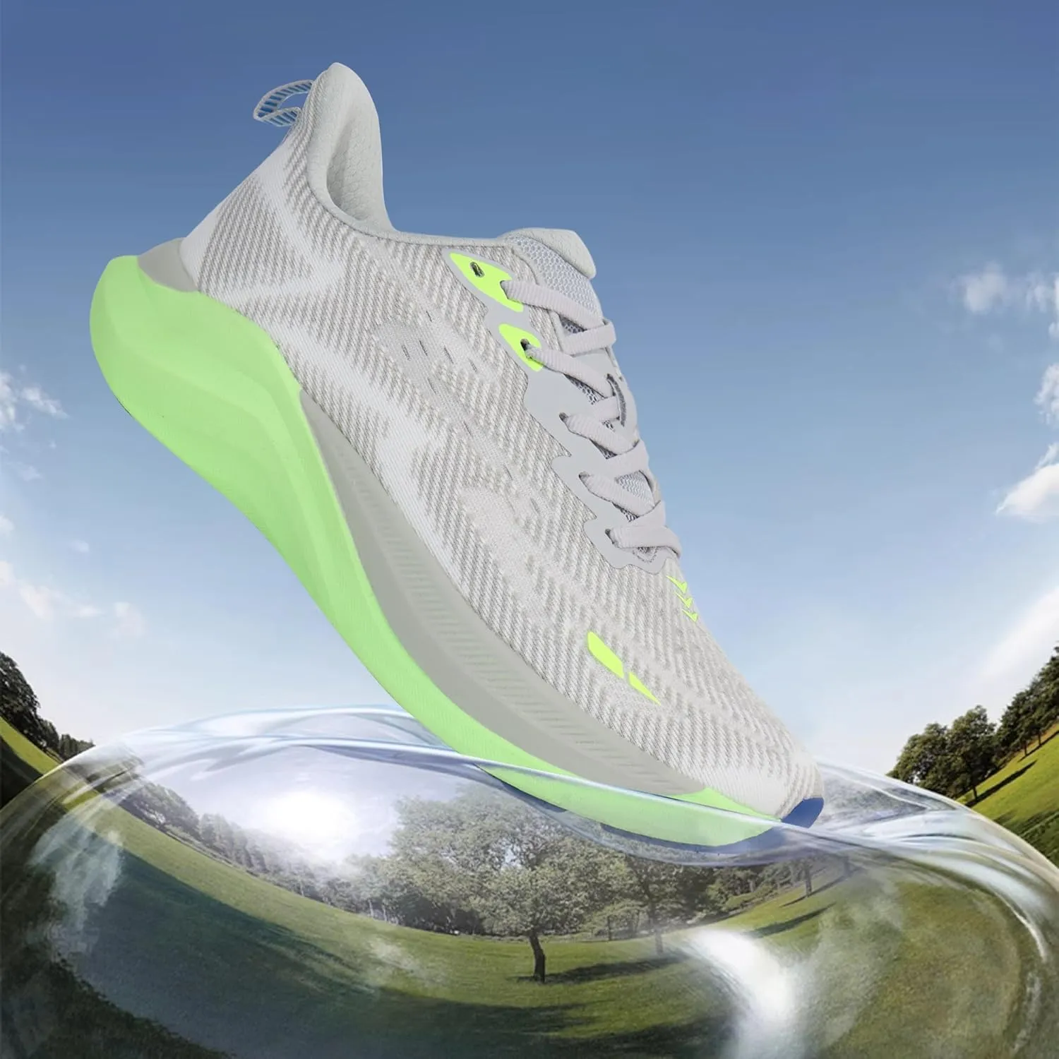 Hawkwell Men's Cloud Zero Active Nursing Shoes Cushion Breathable Tennis Walking Running Workout Shoes Non Slip Medical Work Sneakers