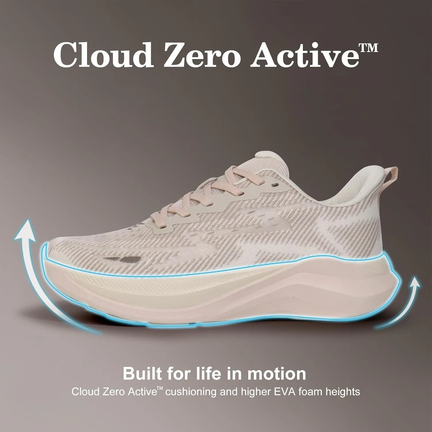 Hawkwell Men's Cloud Zero Active Nursing Shoes Cushion Breathable Tennis Walking Running Workout Shoes Non Slip Medical Work Sneakers