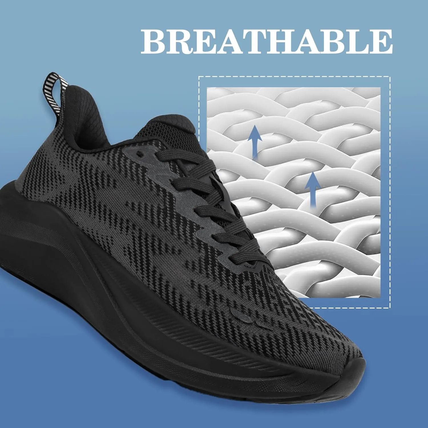 Hawkwell Women's Cloud Zero Active Nursing Shoes Cushion Breathable Tennis Walking Gym Medical Work Sneakers