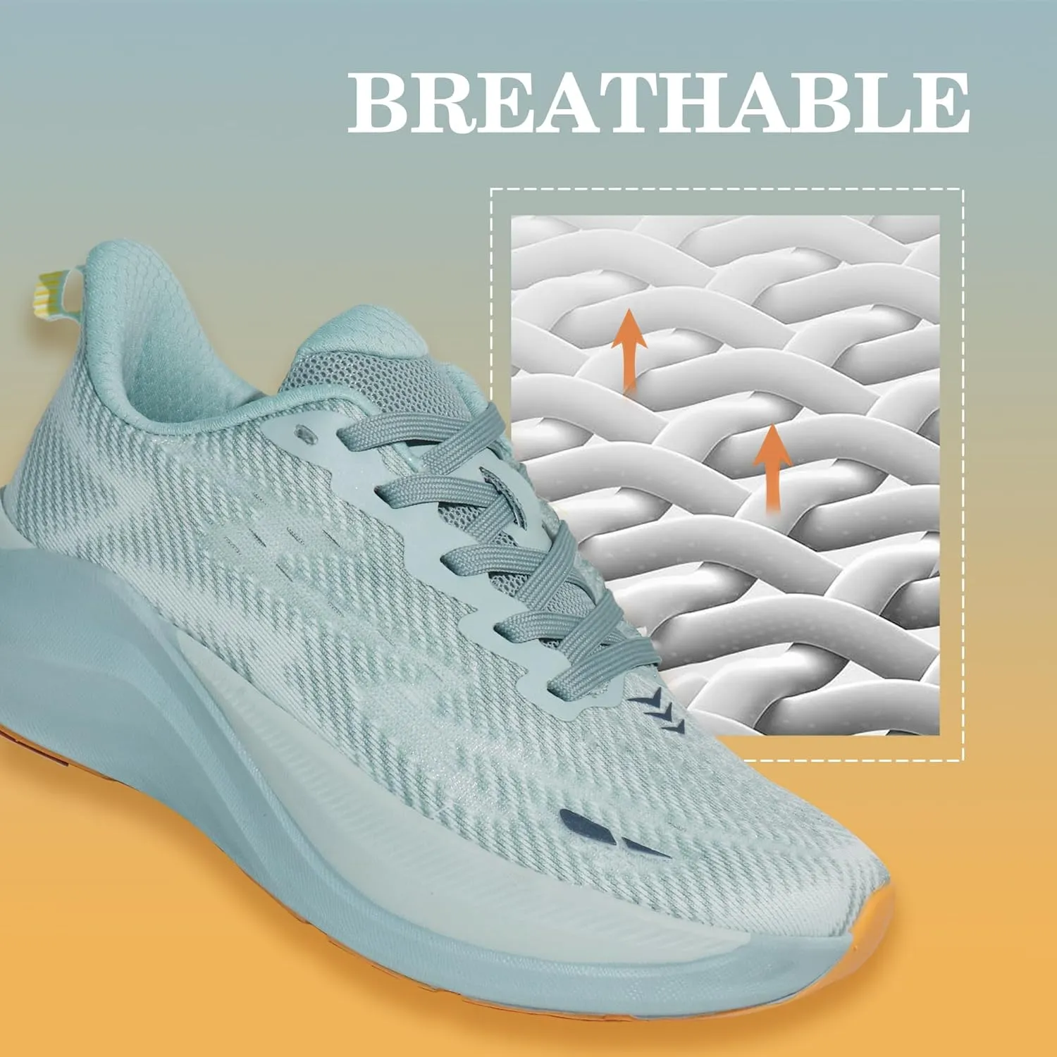 Hawkwell Women's Cloud Zero Active Nursing Shoes Cushion Breathable Tennis Walking Gym Medical Work Sneakers