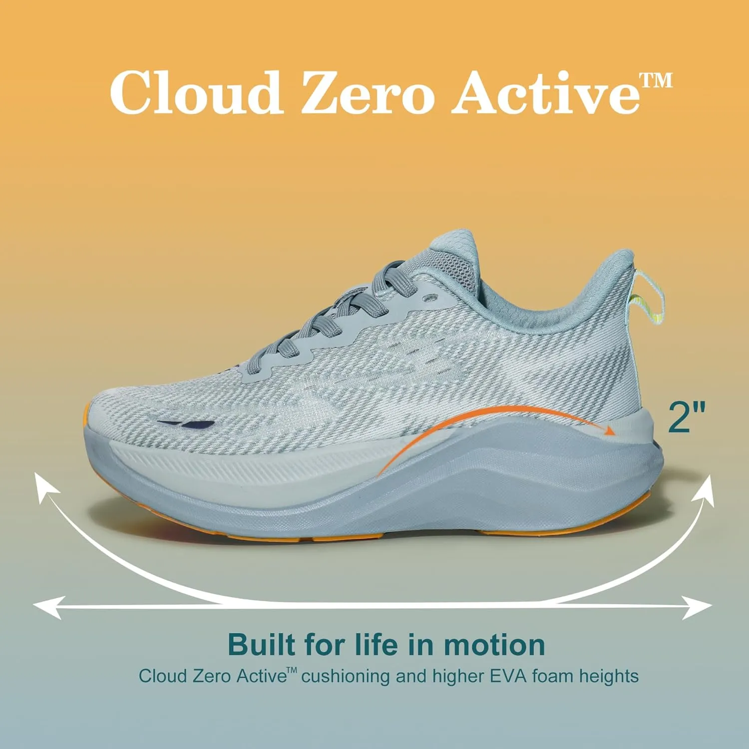 Hawkwell Women's Cloud Zero Active Nursing Shoes Cushion Breathable Tennis Walking Gym Medical Work Sneakers
