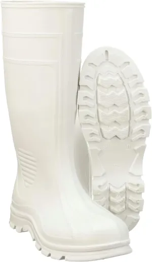 Heartland Dockside Waterproof Work Boots for Men and Women - Durable, Flexible PVC Boots for Marine Work with Easy On/Off, Slip-Resistant Outsoles