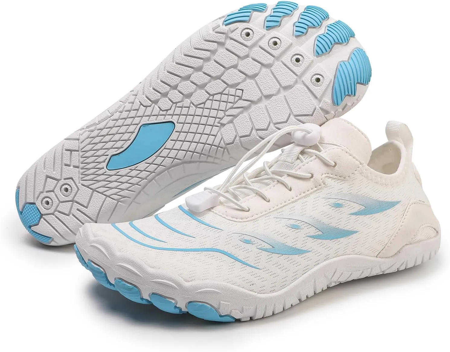 Hike Barefoot Shoes for Women Men Footwear Flexible Lightweight Non-Slip Healthy Barefoot Shoes Breathable Mesh Walking Shoe for Walking Vacation