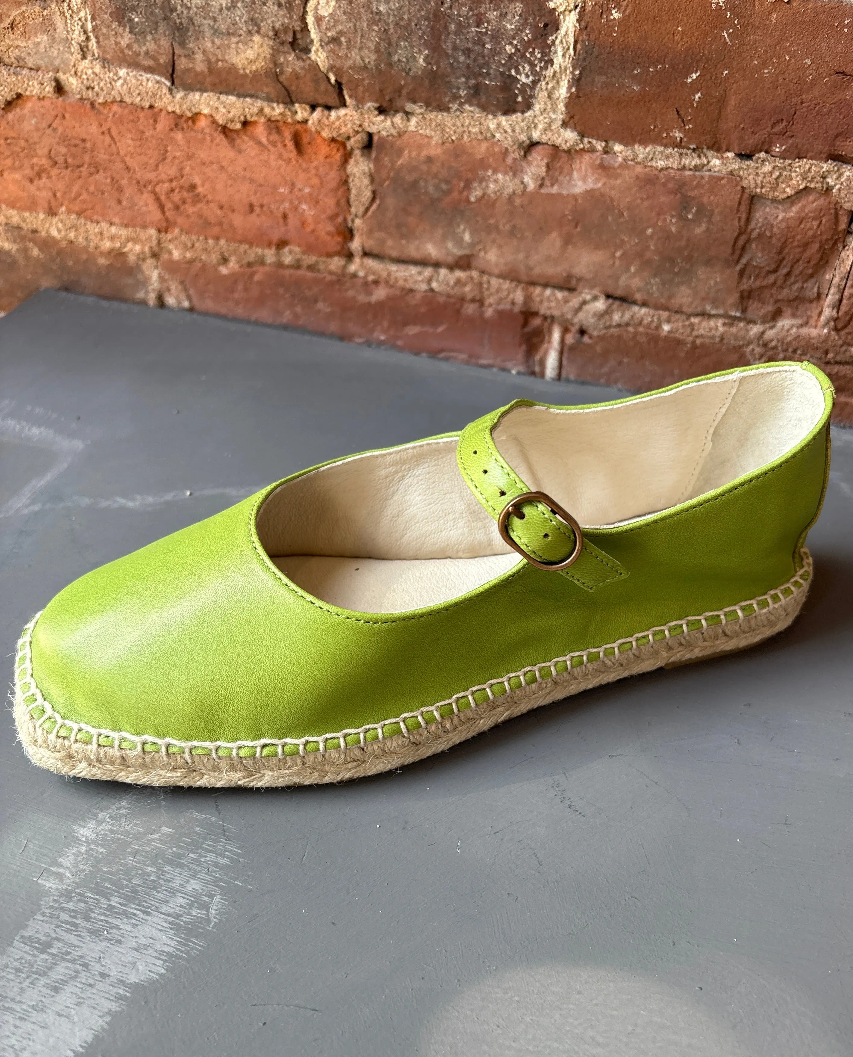 Intentionally Blank Rafa Mary Jane Espadrille - Apple