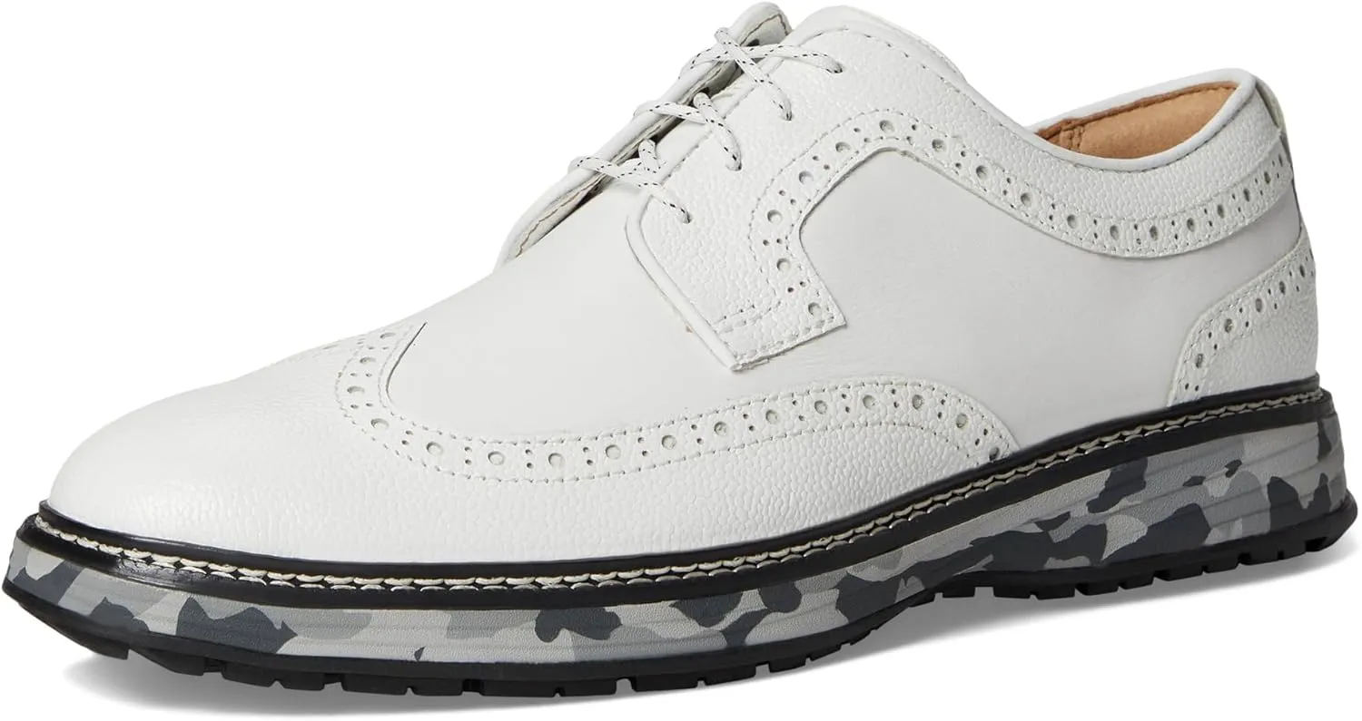 Johnston & Murphy Upton GL3 Luxe Hybrid Wingtip Mens Shoe  Casual Dress Shoes for Men, Seam-Sealed Waterproof Leather Shoes