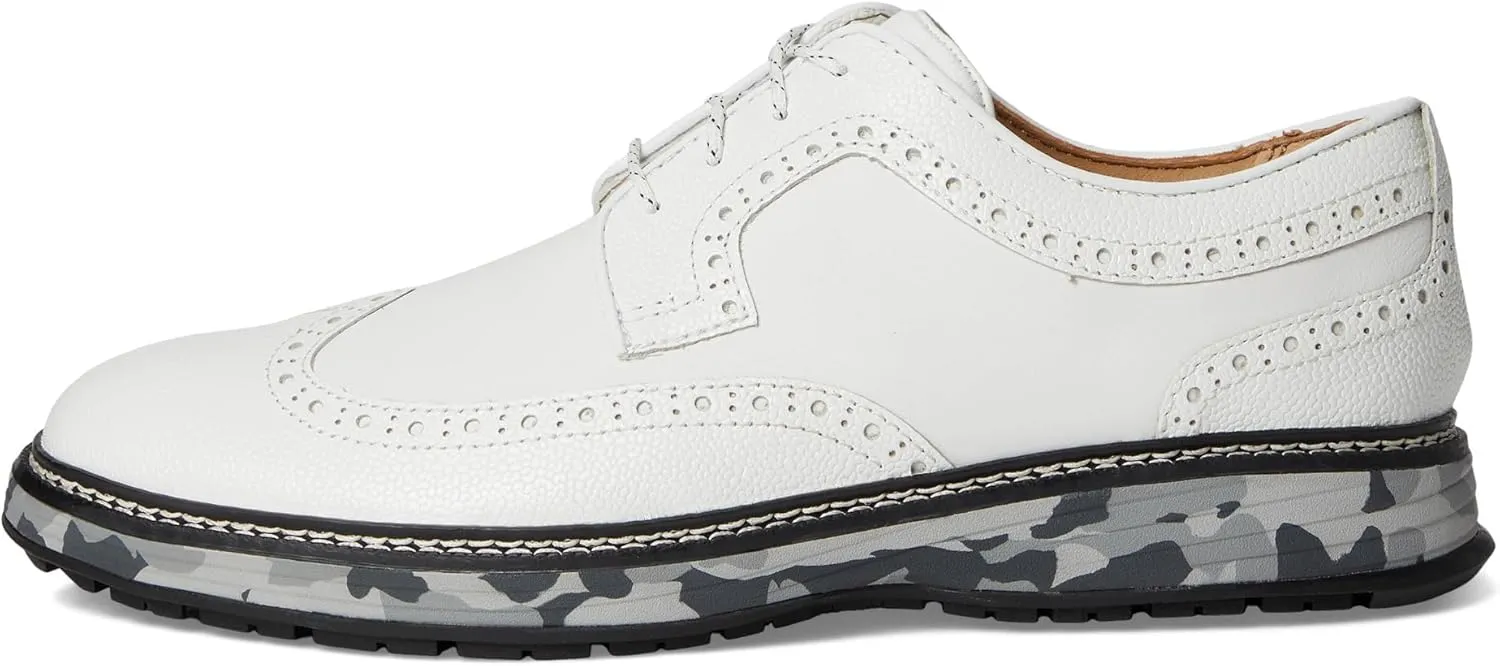 Johnston & Murphy Upton GL3 Luxe Hybrid Wingtip Mens Shoe  Casual Dress Shoes for Men, Seam-Sealed Waterproof Leather Shoes