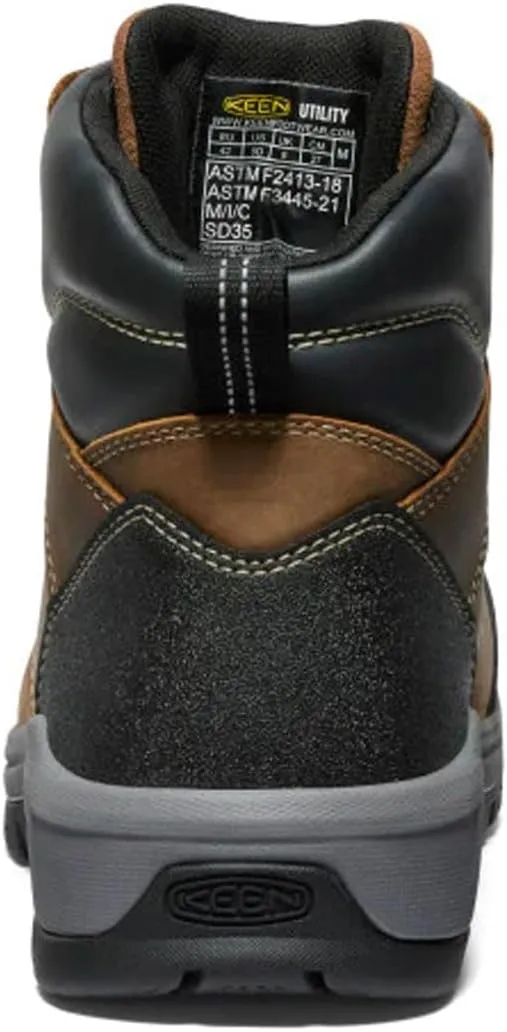 KEEN Utility Men's, Evanston 6-inch ESD Composite Toe Work Boot