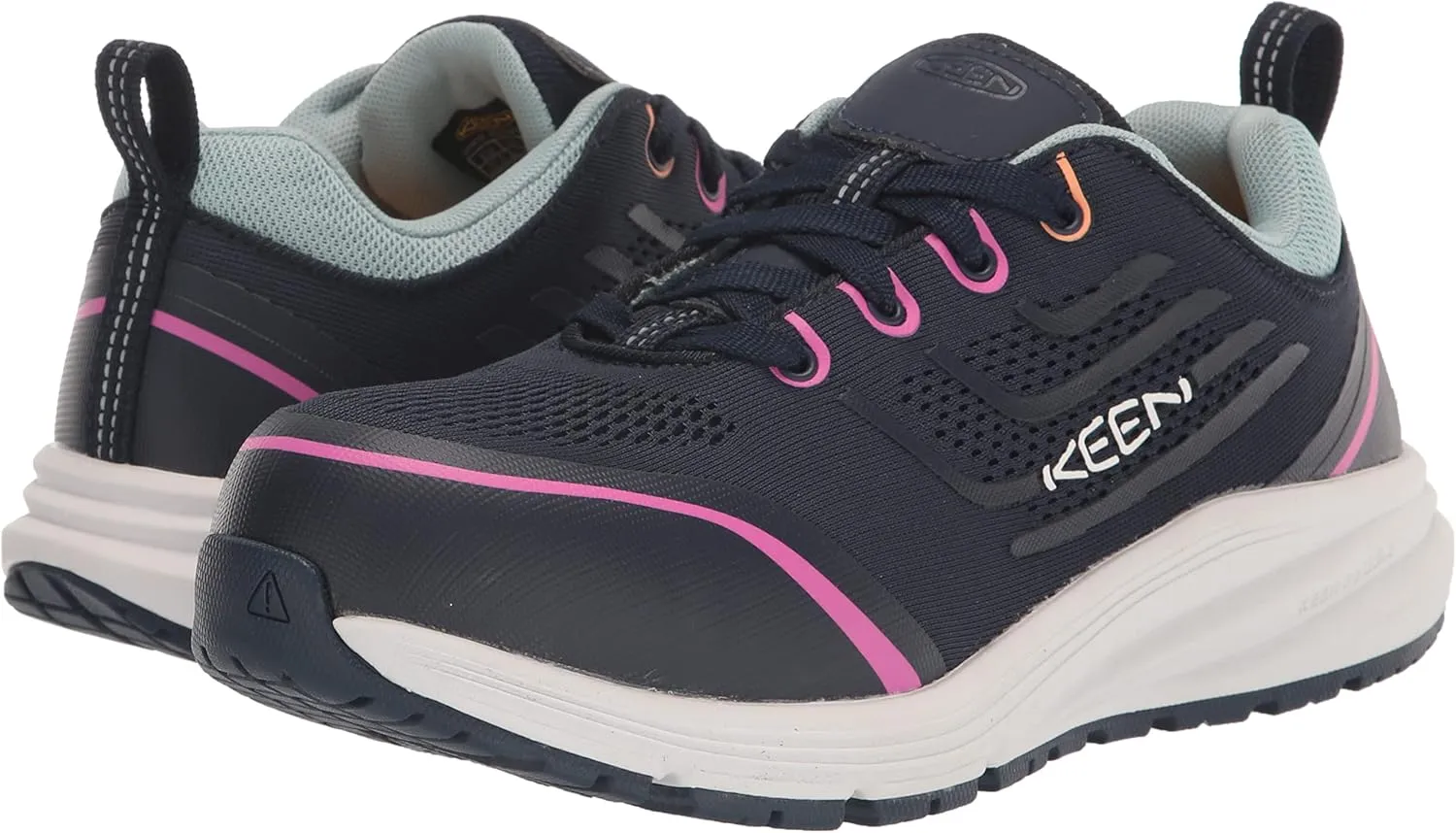 KEEN Utility Women's Minneapolis Low Height Composite Toe Industrial Work Sneaker Style Shoes