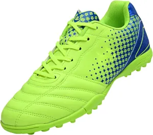Kids Soccer Cleats Boys Girls Youth Athletic Outdoor & Indoor Baseball Shoe Firm Ground Cleat Flexible Sneaker