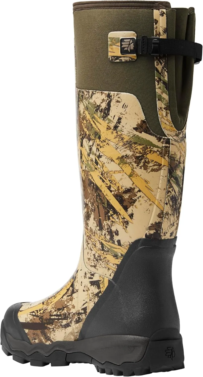 LaCrosse Alphaburly Pro 18" Hunting Boots for Men Featuring Waterproof Rubber, Adjustable Gusset, and EVA Footbed