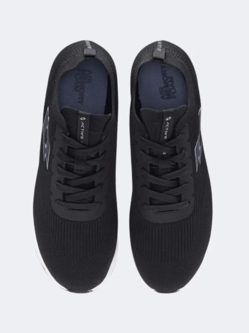 Lotto Speedride 1000 Men Running Shoes Black/White