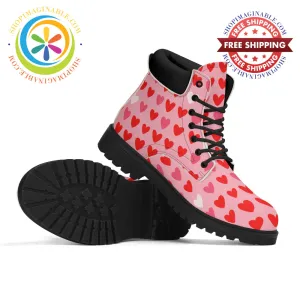 Love My Hearts Ladies Boots